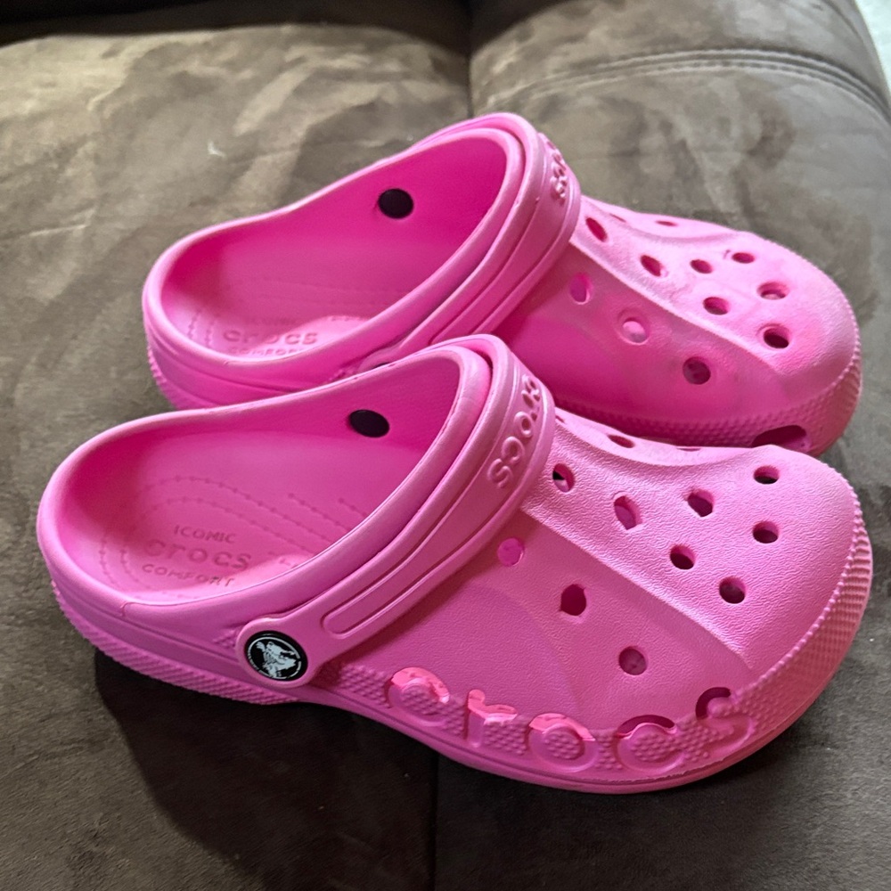 CROCS Kids Sandals - Vibrant Pink